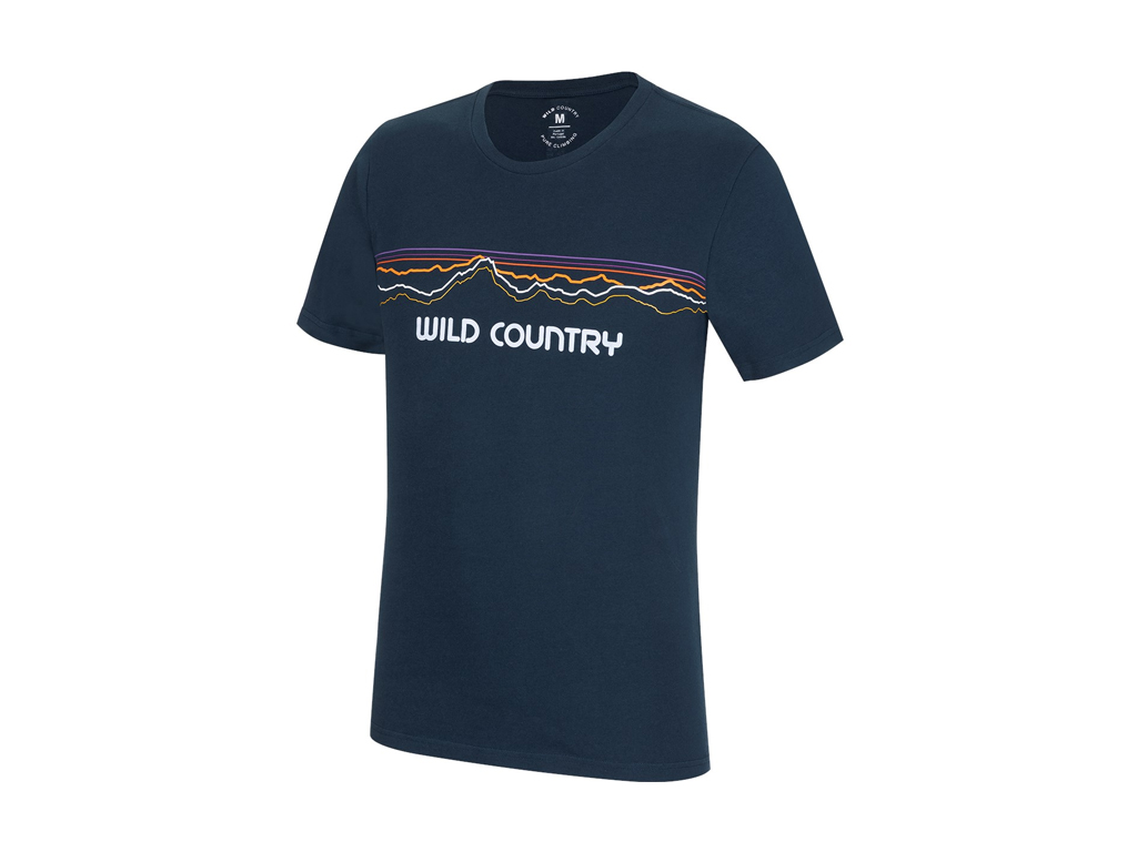 Wild Country Stamina T-Shirt Man blue/navy